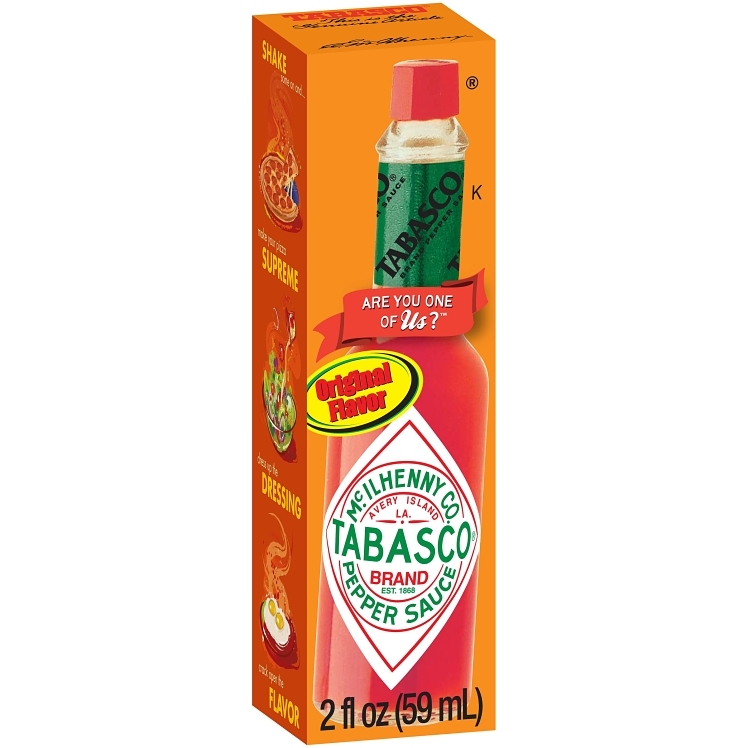 TABASCO HOT SAUCE 2 OZ