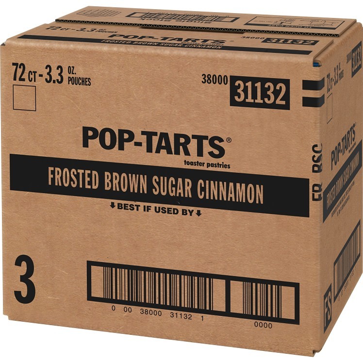 PASTRY, POP TART CIN FRTD SS