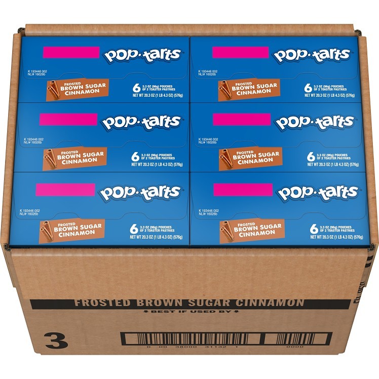 PASTRY, POP TART CIN FRTD SS