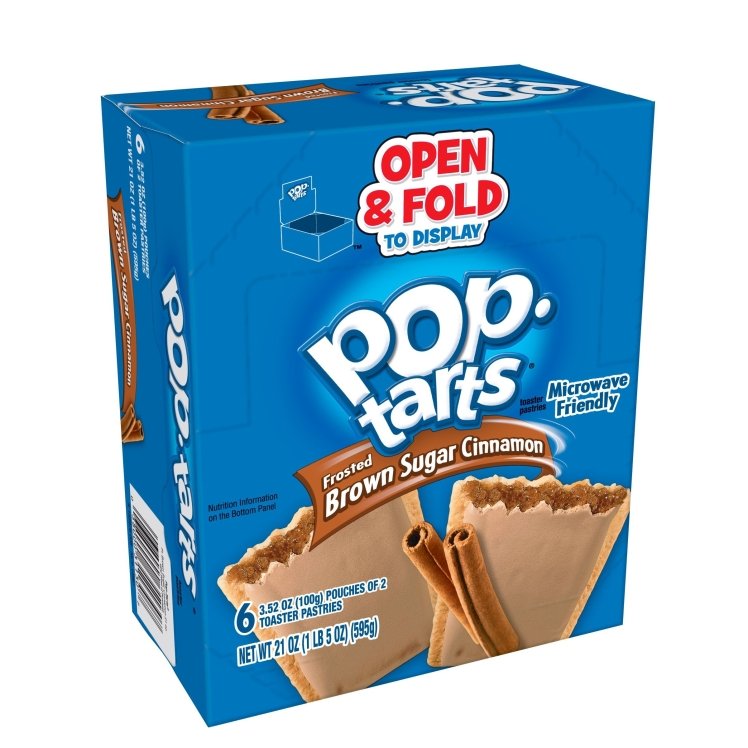 PASTRY, POP TART CIN FRTD SS