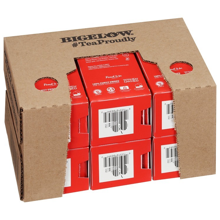 BIGELOW HERBAL TEA BAGS CINNAMON APPLE