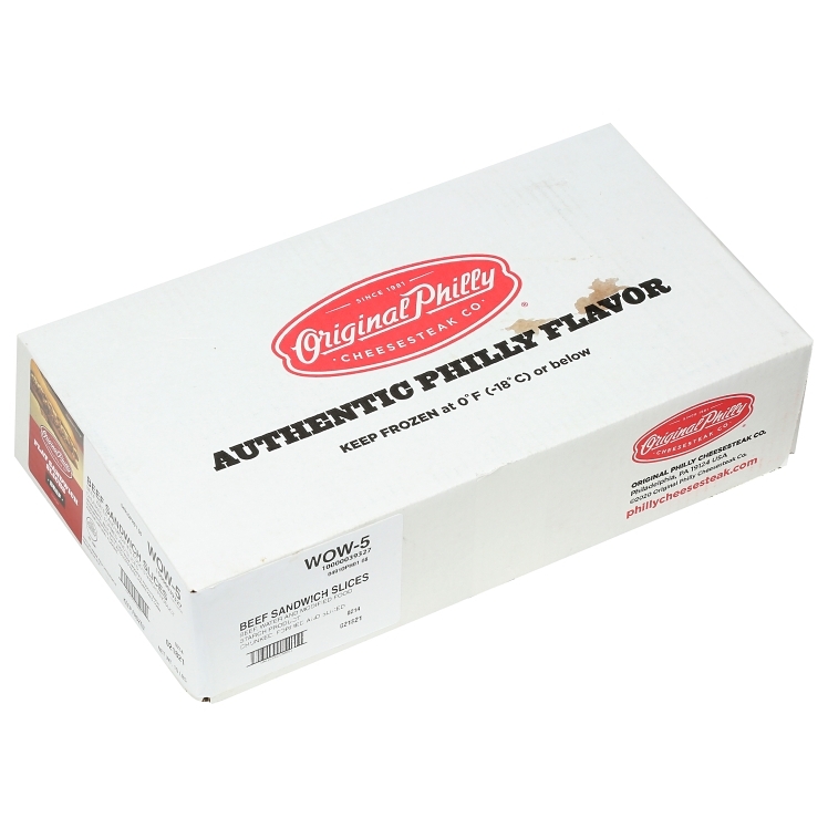 PHILADELPHIA CHEESESTEAK PHILLY MEAT 5 OZ PORTIONS