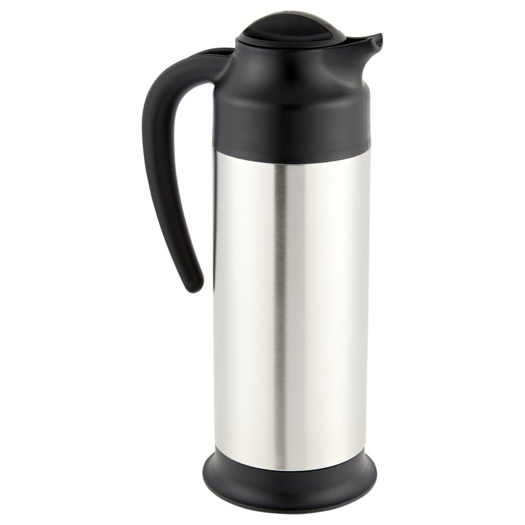 SERVICE IDEAS STAINLESS STEEL SERVER, COFFEE 1 LITER BRUSHED