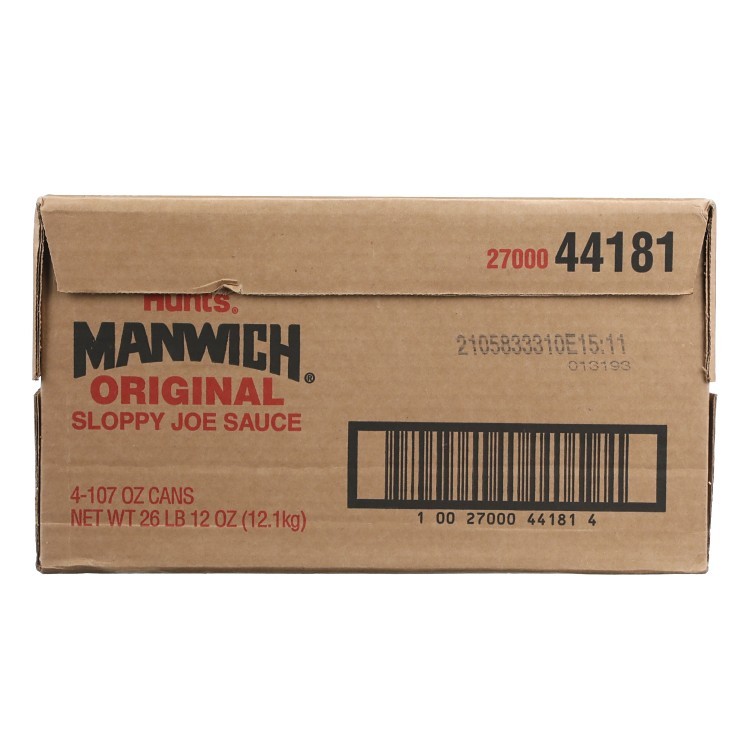 MANWICH SLOPPY JOE SHELF STABLE SAUCE