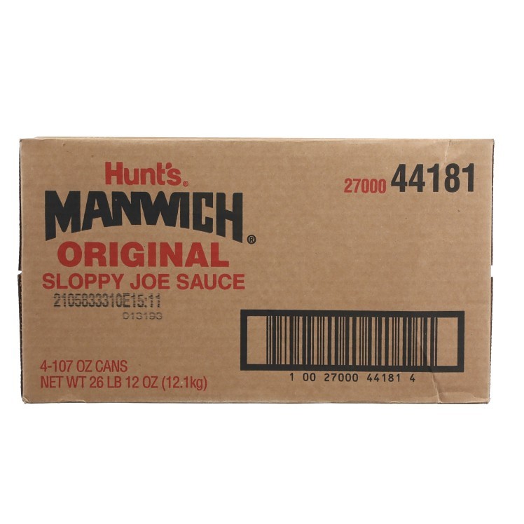 MANWICH SLOPPY JOE SHELF STABLE SAUCE
