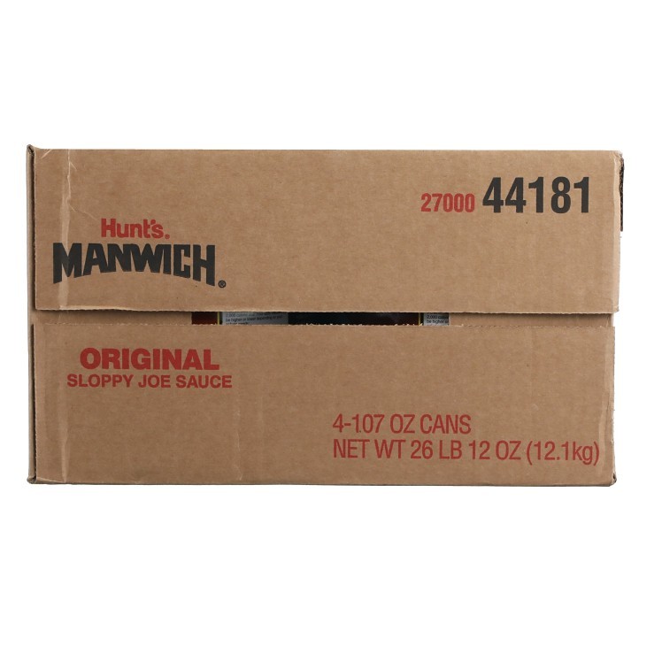 MANWICH SLOPPY JOE SHELF STABLE SAUCE