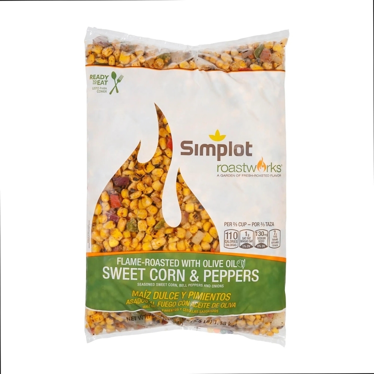 ROAST WORKS VEGETABLE BLEND SWEET CORN PIPERS