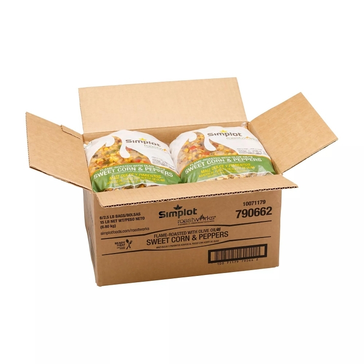 ROAST WORKS VEGETABLE BLEND SWEET CORN PIPERS