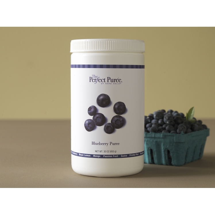 THE PERFECT PUREE OF NAPA VALLEY BLUEBERRY PUREE WITH SUGAR ADDED
