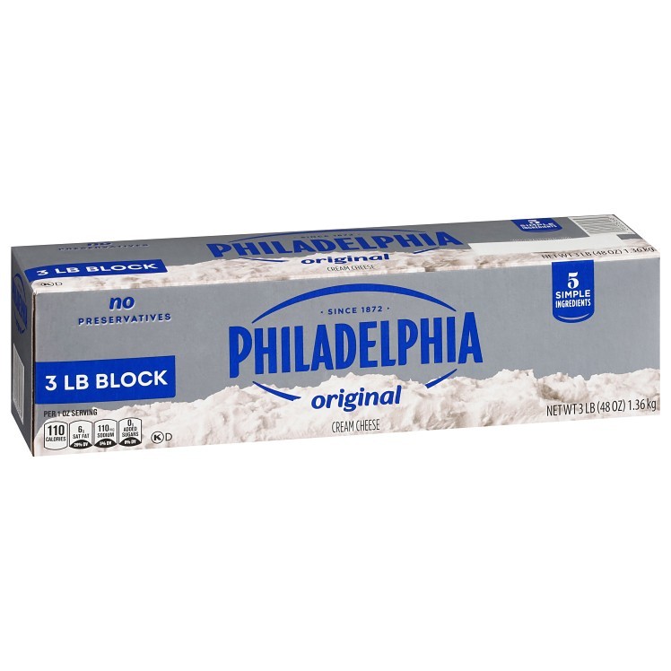 PHILADELPHIA CREAM CHEESE LOAF