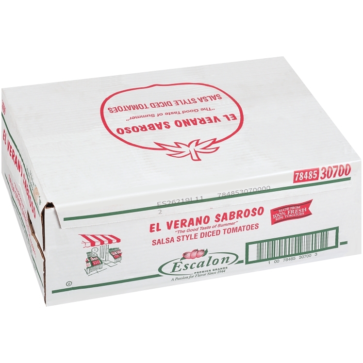 EL VERANO SABROSO TOMATO DICED 3/8 IN JUICE PEELED