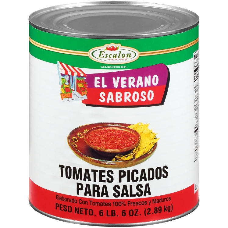 EL VERANO SABROSO TOMATO DICED 3/8 IN JUICE PEELED