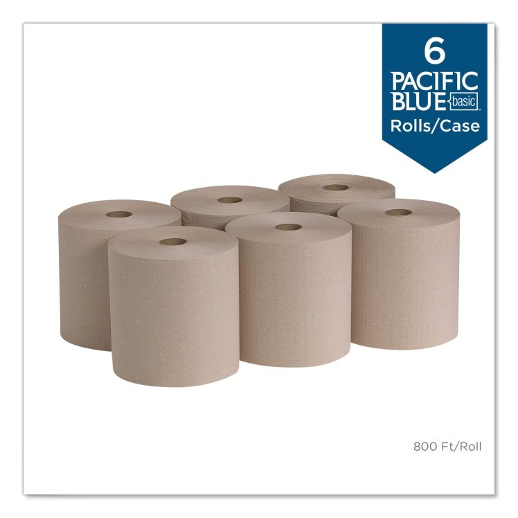 PACIFIC BLUE BASIC TOWEL, PAPER 7.87 X800' N-PERF