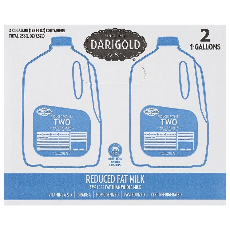 DARIGOLD MILK 2% GALLONS 2 PACK