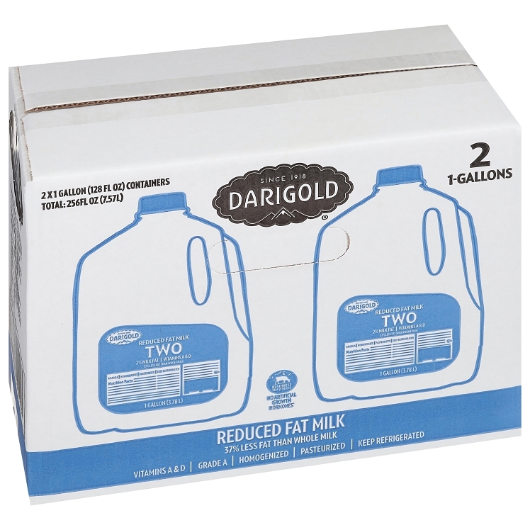 DARIGOLD MILK 2% GALLONS 2 PACK