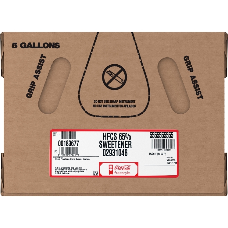 COCA-COLA SYRUP FOUNTAIN SWEETENER