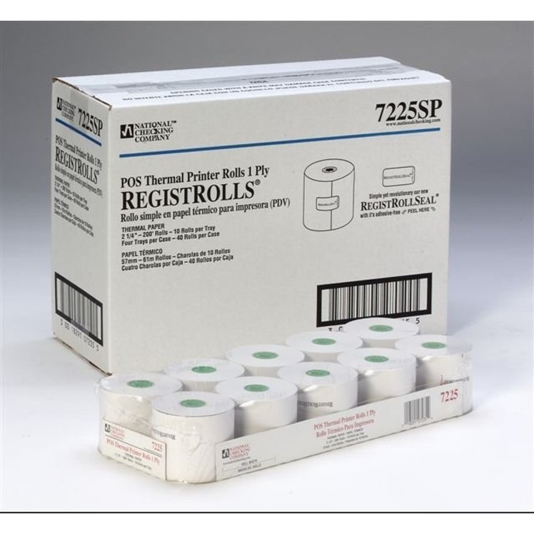 NCCO THERMAL REGISTER ROLL 2.25IN X 200FT