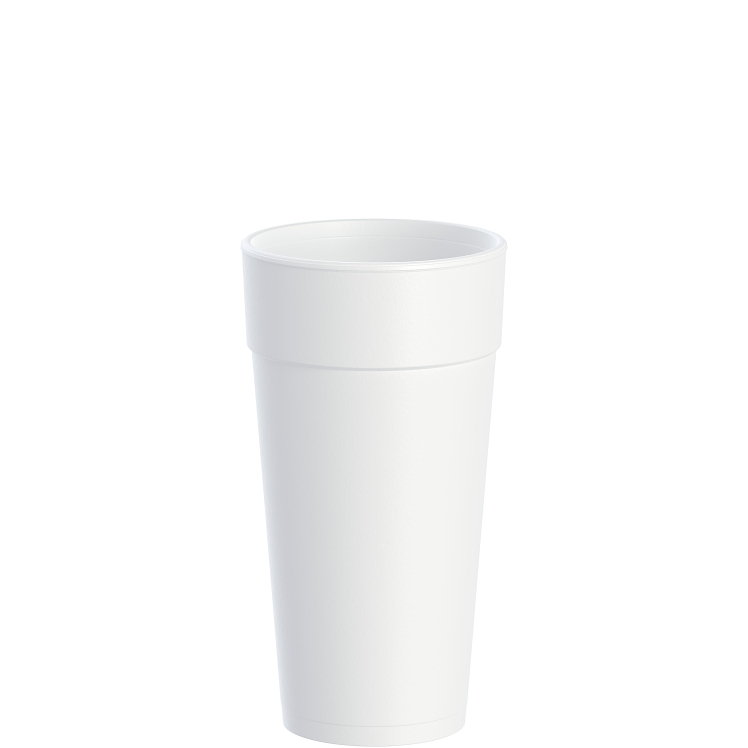 DART 24 OZ WHITE FOAM CUP