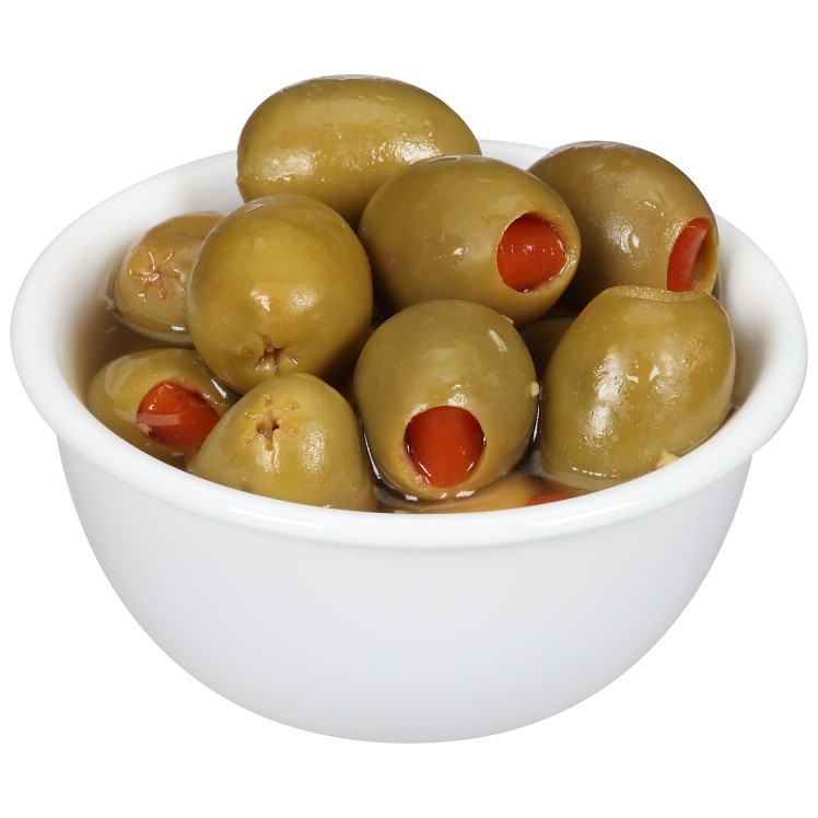 OLIVE, GRN QUEEN 100-120 STUFD