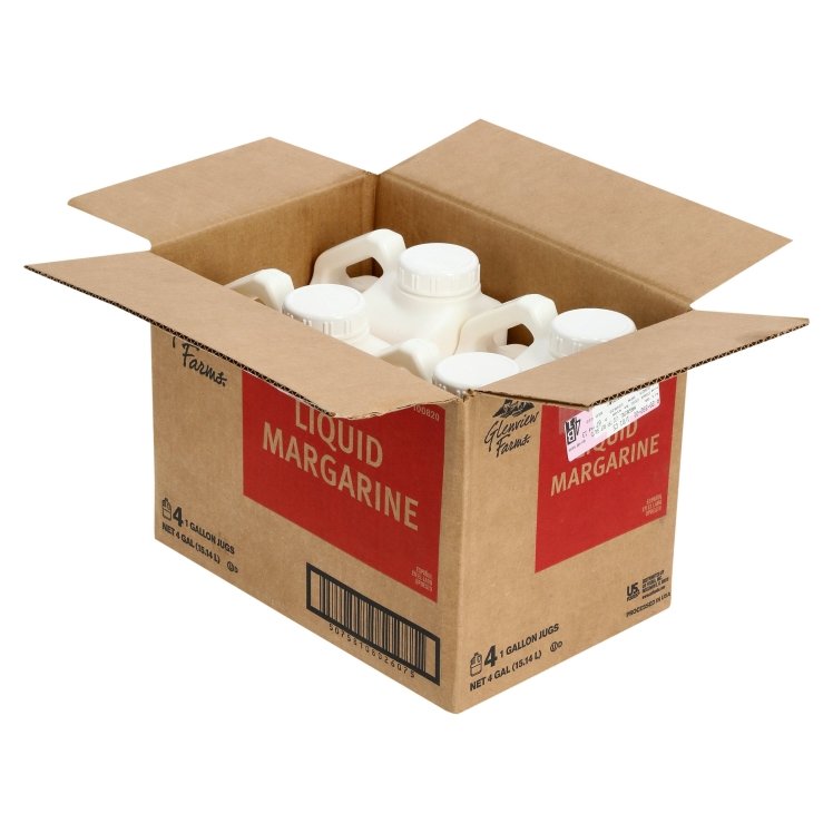 GLENVIEW FARMS MARGARINE LIQUID TRANS FAT FREE WRAPPED SALTED