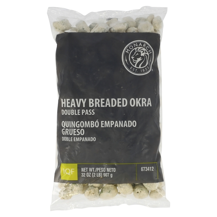 MONARCH OKRA BREADED HEAVY CUT ROUND