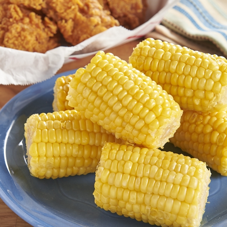 MONARCH YELLOW SWEET FANCY FROZEN CORN ON THE COB 3 INCHES