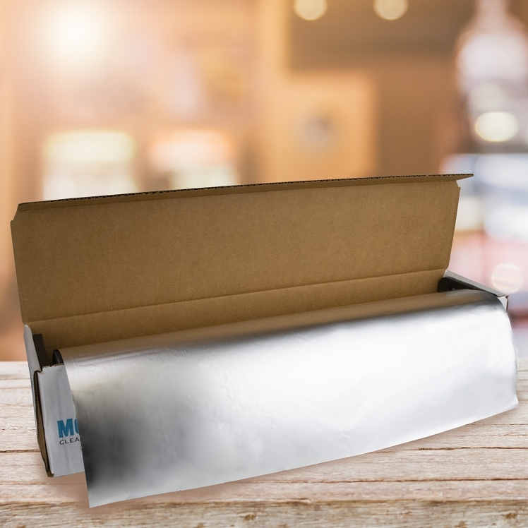 MONOGRAM FOIL ALUMINUM 18 INCH X 1000 FEET STANDARD ROLL