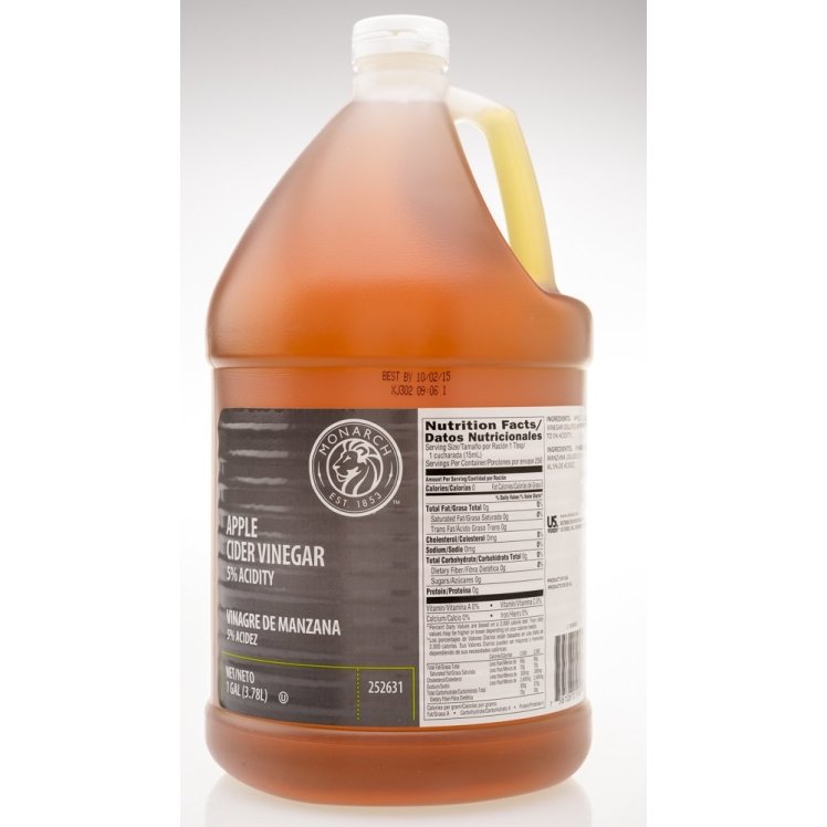 MONARCH VINEGAR, CIDER APPLE DOMESTIC BOTTLE