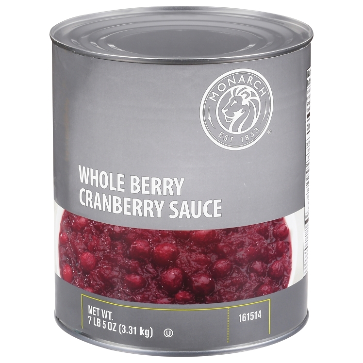 MONARCH CRANBERRY SAUCE WHOLE BERRY CANNED