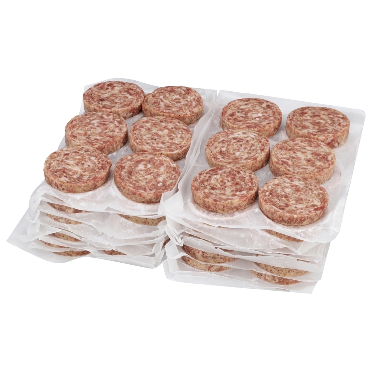 PATUXENT FARMS PORK WHOLE HOG SAUSAGE PATTY 2 OZ