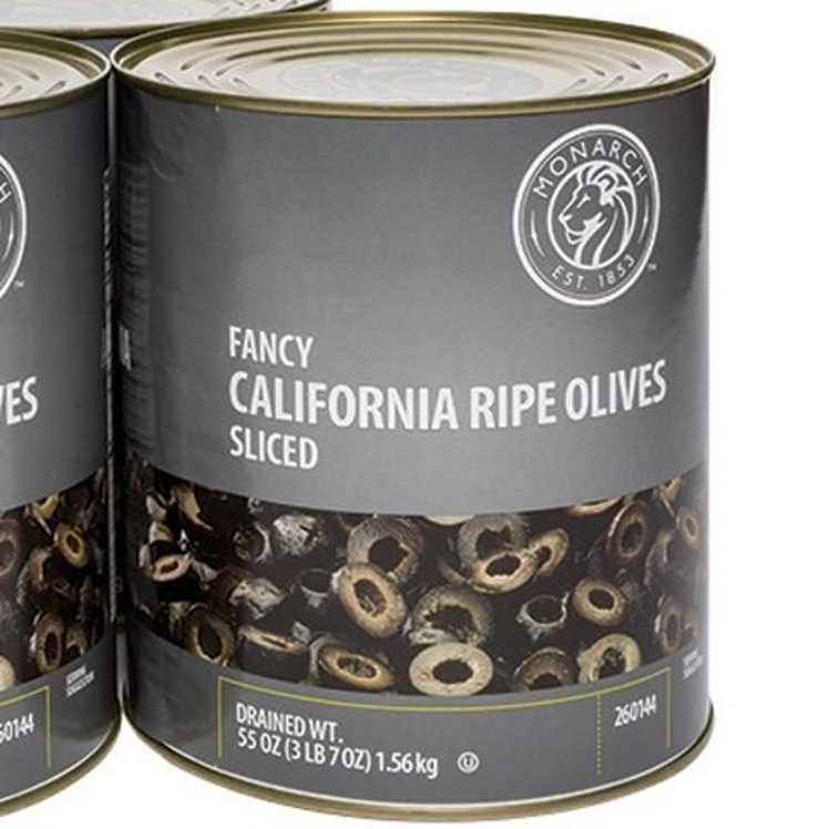 MONARCH FANCY CALIFORNIA RIPE OLIVES SLICED