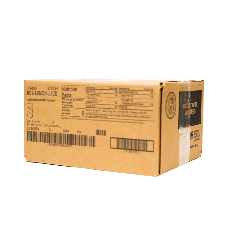 MONARCH JUICE, LEMON SINGLE SERVE POUCH