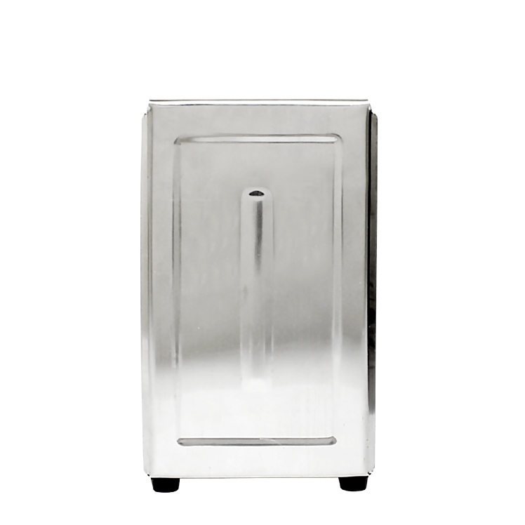 VALU PLUS NAPKIN DISPENSER 7X3.5 STAINLESS STEEL POLISHED