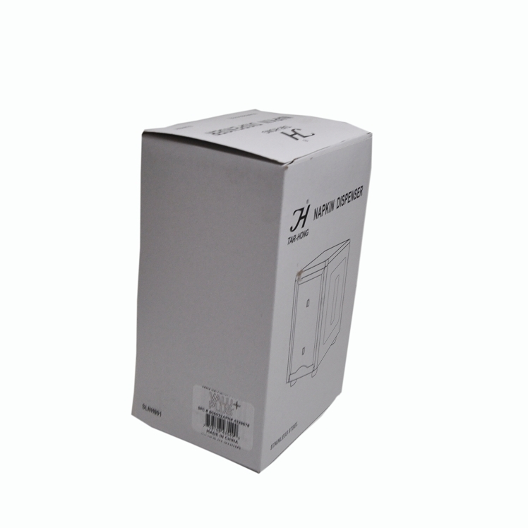 VALU PLUS NAPKIN DISPENSER 7X3.5 STAINLESS STEEL POLISHED