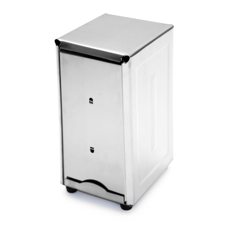 VALU PLUS NAPKIN DISPENSER 7X3.5 STAINLESS STEEL POLISHED