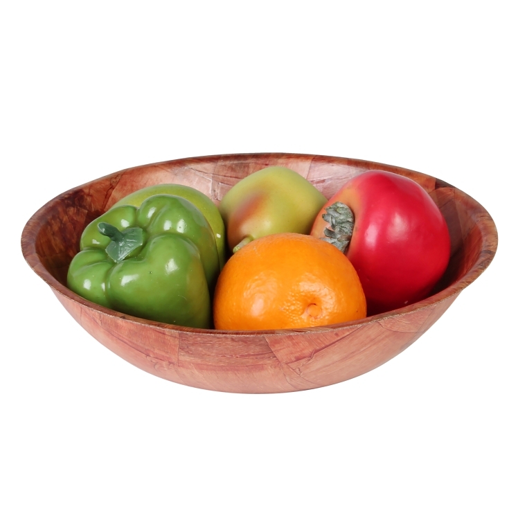 SUPERIOR / CES BOWL, SALAD 10 INCH WOVEN WOOD