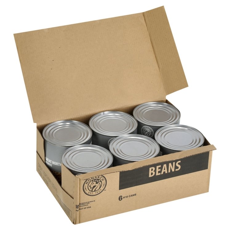 MONARCH GREAT NORTHERN BEAN FANCY CAN BRINE