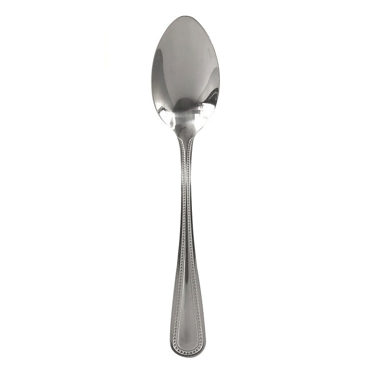 SUPERIOR/CES STAINLESS STEEL PEBBLES TEA SPOON 18/0 STAINLESS STEEL