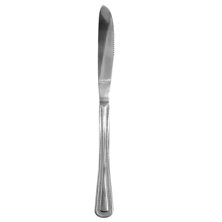 KNIFE, DINNER PEBBLES S/S WAVY EDGE