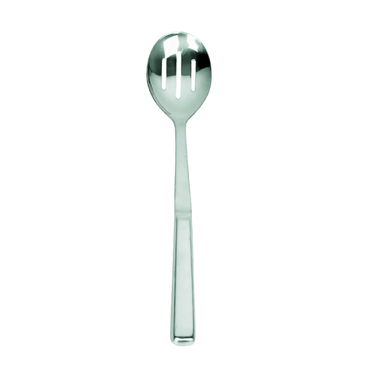 SUPERIOR / CES SPOON, BUFFET STAINLESS STEEL SLOTTED HOLLOW HANDLE