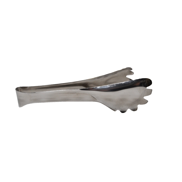 SUPERIOR / CES SERVING TONG SCALLOPED 8 INCH 18/8 STAINLESS STEEL