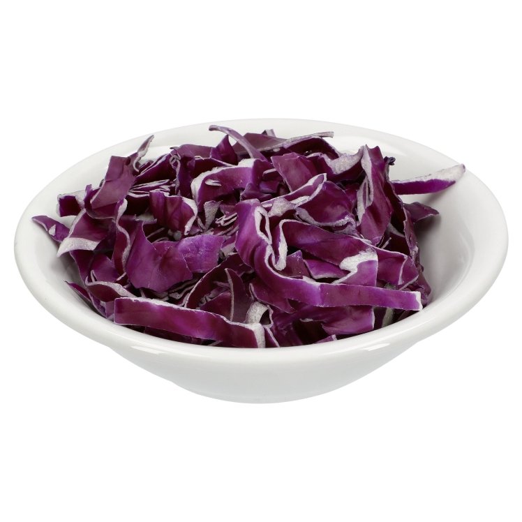 CROSS VALLEY FARMS RED SHREDDED CABBAGE 1/8 PILLOW PACK