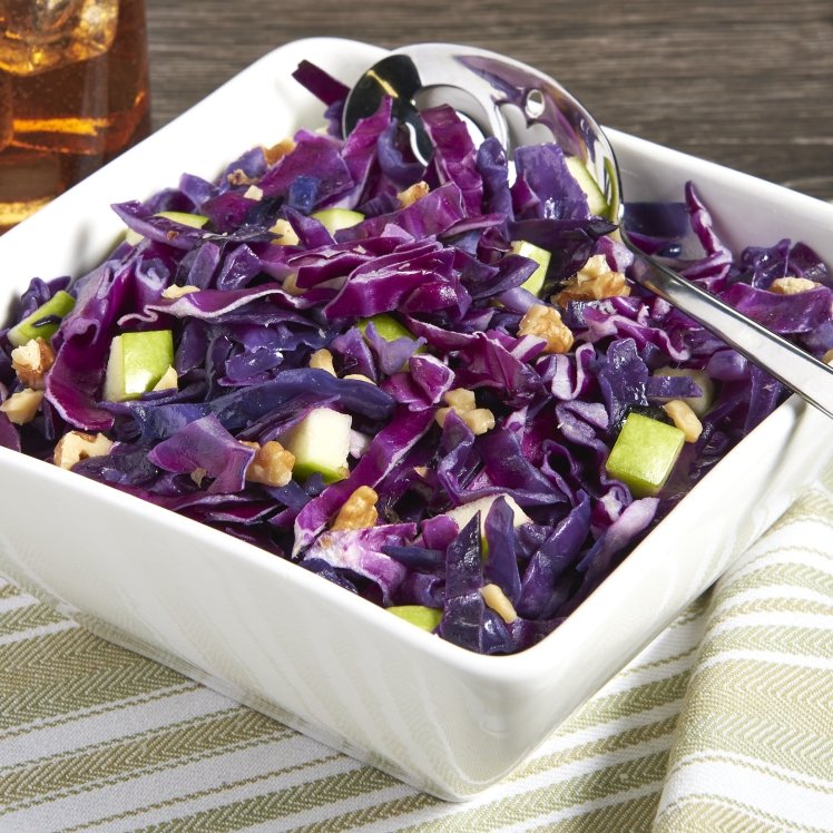 CROSS VALLEY FARMS RED SHREDDED CABBAGE 1/8 PILLOW PACK