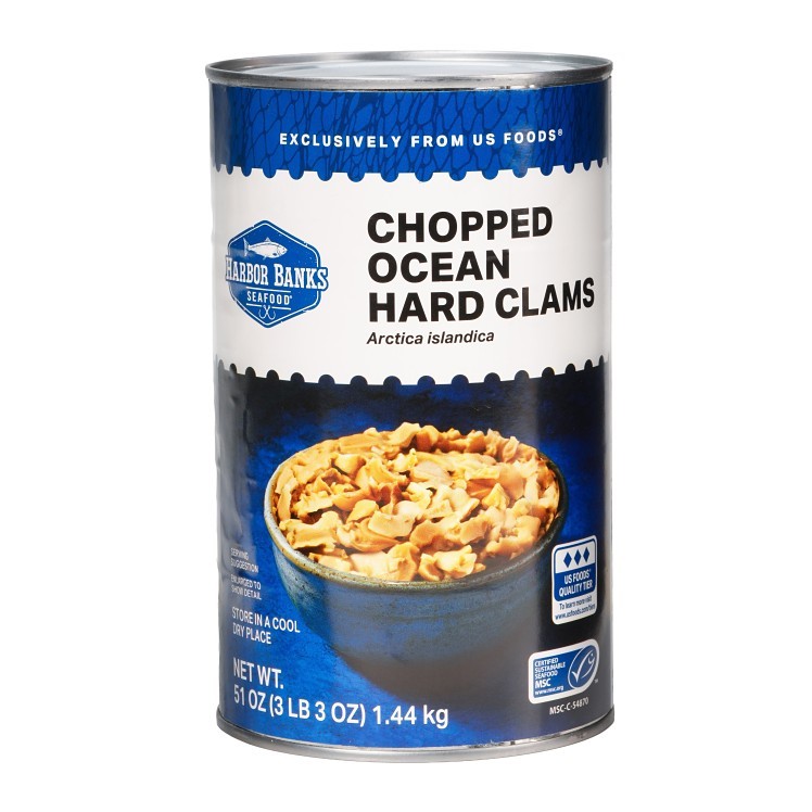 HARBOR BANKS CHOPPED OCEAN CLAMS