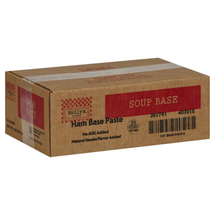 MOLLY'S KITCHEN SHELF STABLE NO ADDED MSG HAM PASTE SOUP BASE