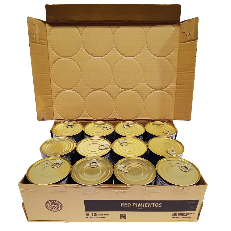 MONARCH PIMIENTO DICED RED IMPORTED CANNED