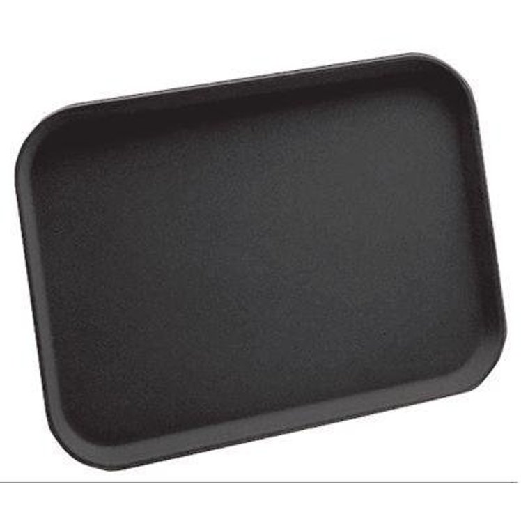 CARLISLE FOODSERVICE PRODUCTS TRAY CAFE 10X14 POLYPROPYLENE BLACK RETAIL PACK