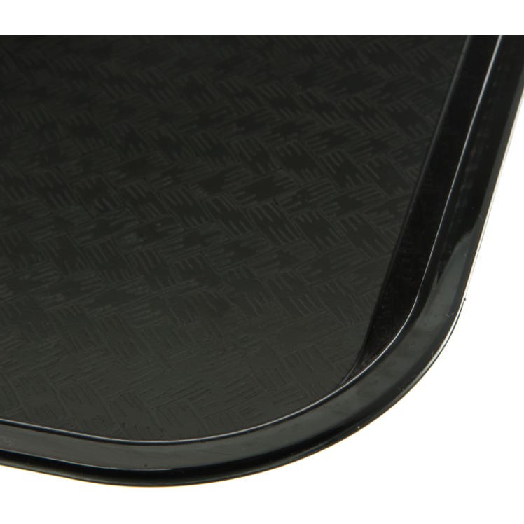 Carlisle Foodservice Products Black Polypropylene X Cafe Tray
