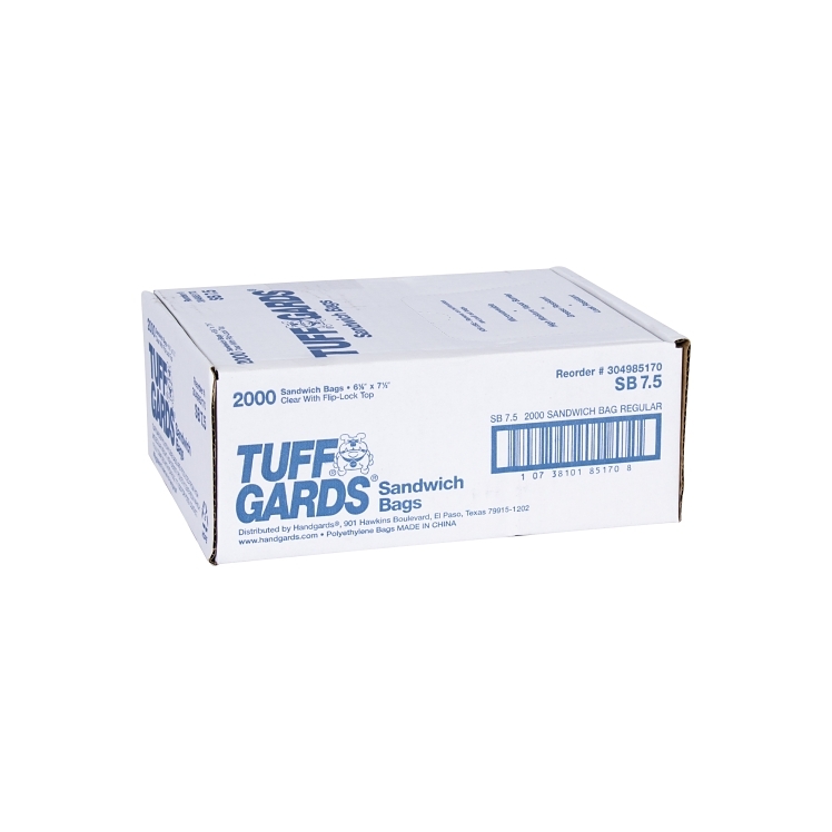 HANDGARDS FOOD STORAGE BAG 6.5X7.5 UTILITY