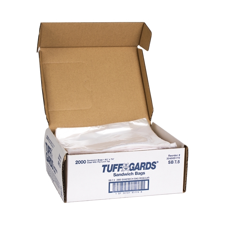 HANDGARDS FOOD STORAGE BAG 6.5X7.5 UTILITY